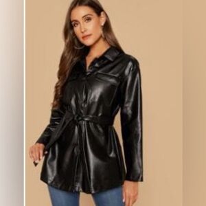 Leather Coat